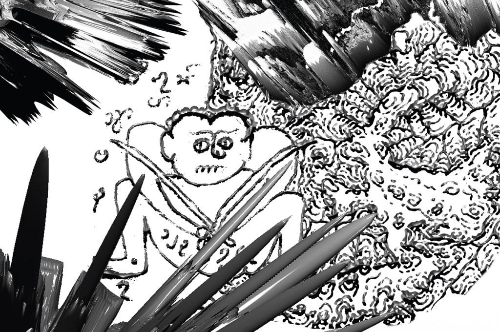 Green was the forest drenched with&nbsp;shadows