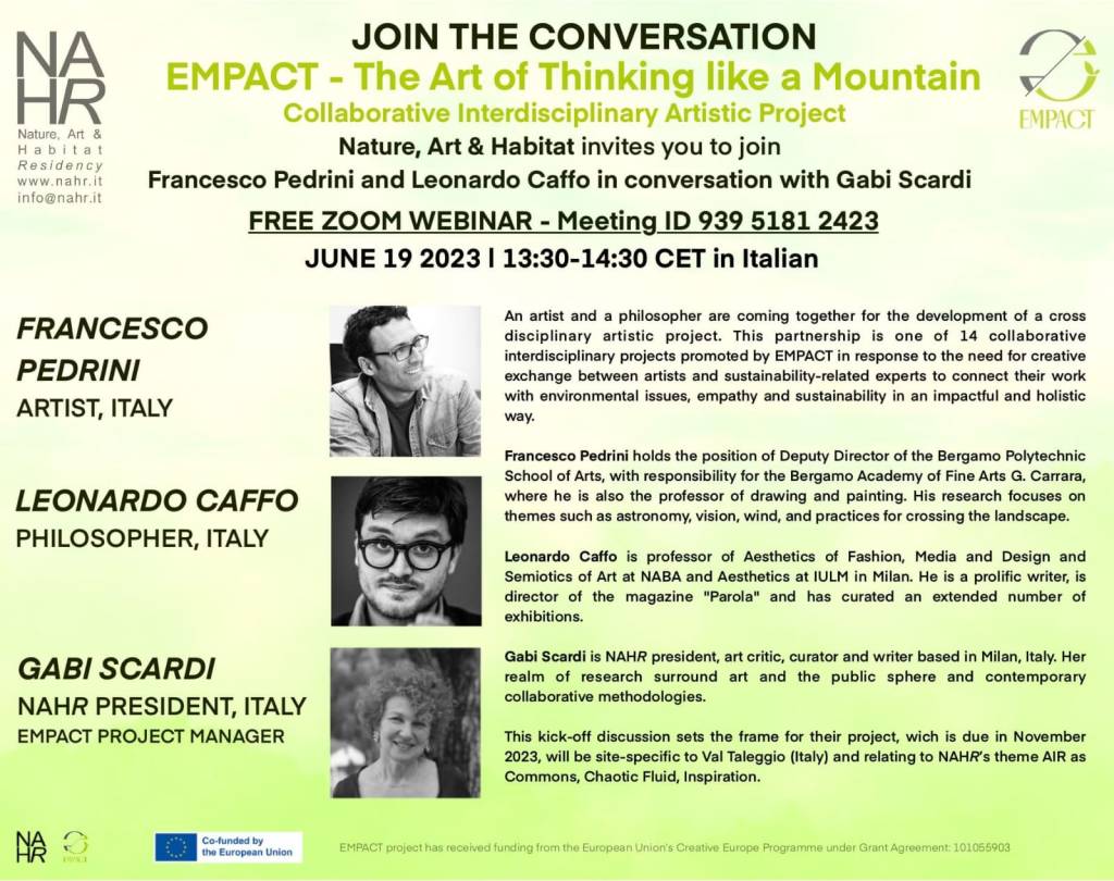 the art of thinking like a mountain |&nbsp;NAHR