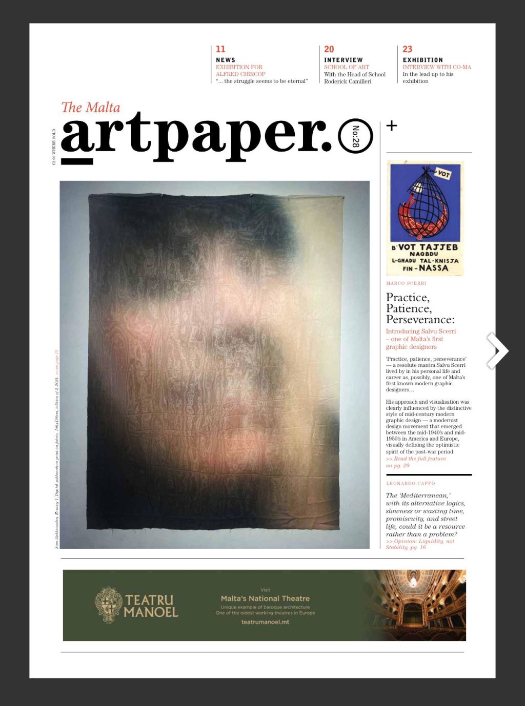 Liquidity, not stability x Artpaper #28