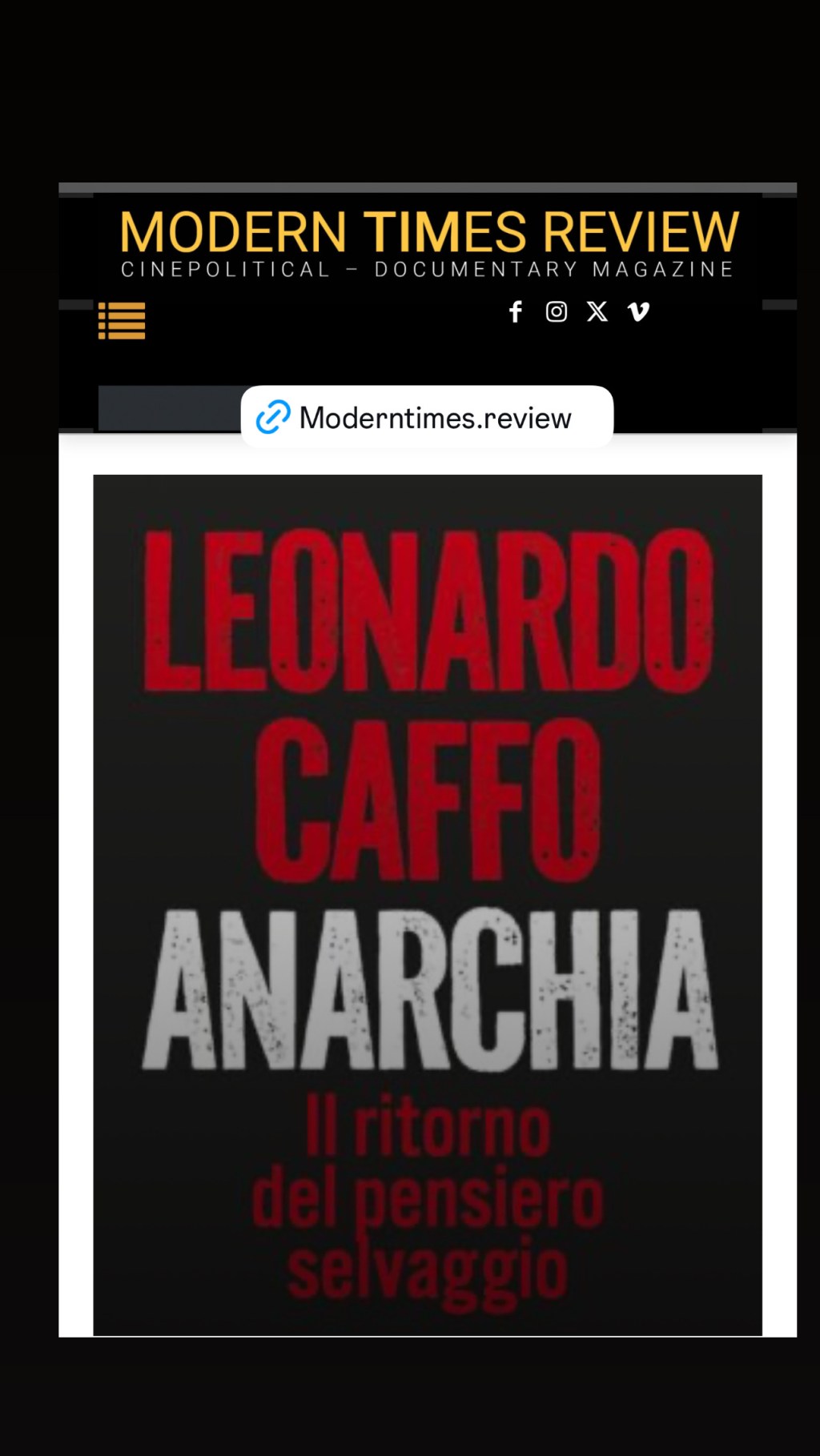 Anarchia x Modern Times