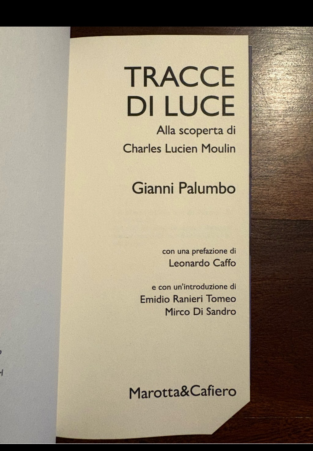 tracce di luce&nbsp;(prefazione)